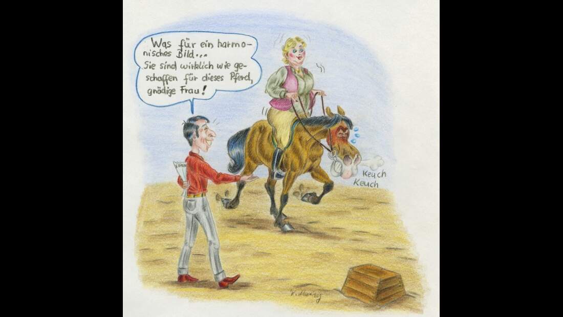 CAV Cavallo-Cartoon Kirsten Marizy Cartoon Karikatur 18