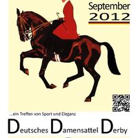 CAV Erstes Deutsches Damensattel Derby 2012 Poster