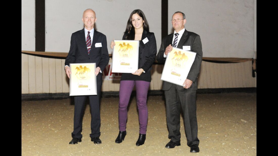 CAV Leserwahl 2012 Trophy Goldenes Pferd Reitjacken