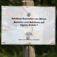 CAV_Mauerfall_Minen-Warnung bei Sonneberg (jpg)