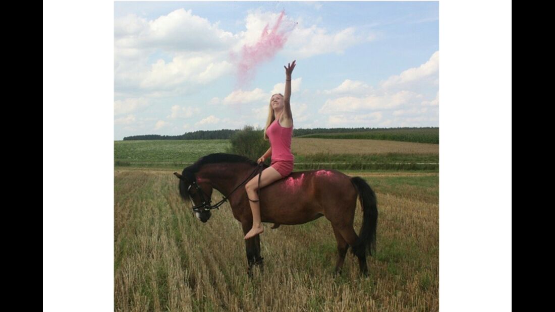 CAV Sommer mit Pferden 2014 - Anna und Serry
