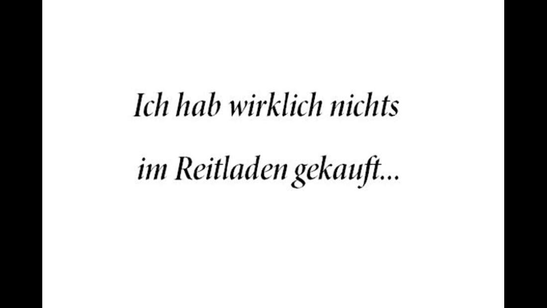 CAV Things ReiterInnen don´t say 14