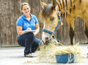 CAV Vivian Gabor mit Pferd