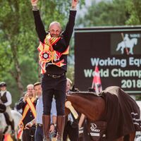 CAV WM Working Equitation Siegerehrung Einzel 2018