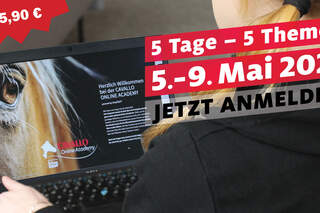 Die Tickets für die CAVALLO ONLINE ACADEMY 2021 sind jetzt erhältlich